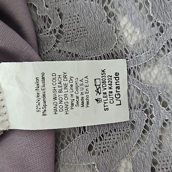 Pinkblush Lace Maxi Empire Waist Sleeved Dress - Picture 7 of 12